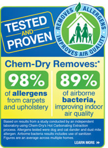 BNK Chem-Dry Allergen Chart | Carpet Cleaning Near CA