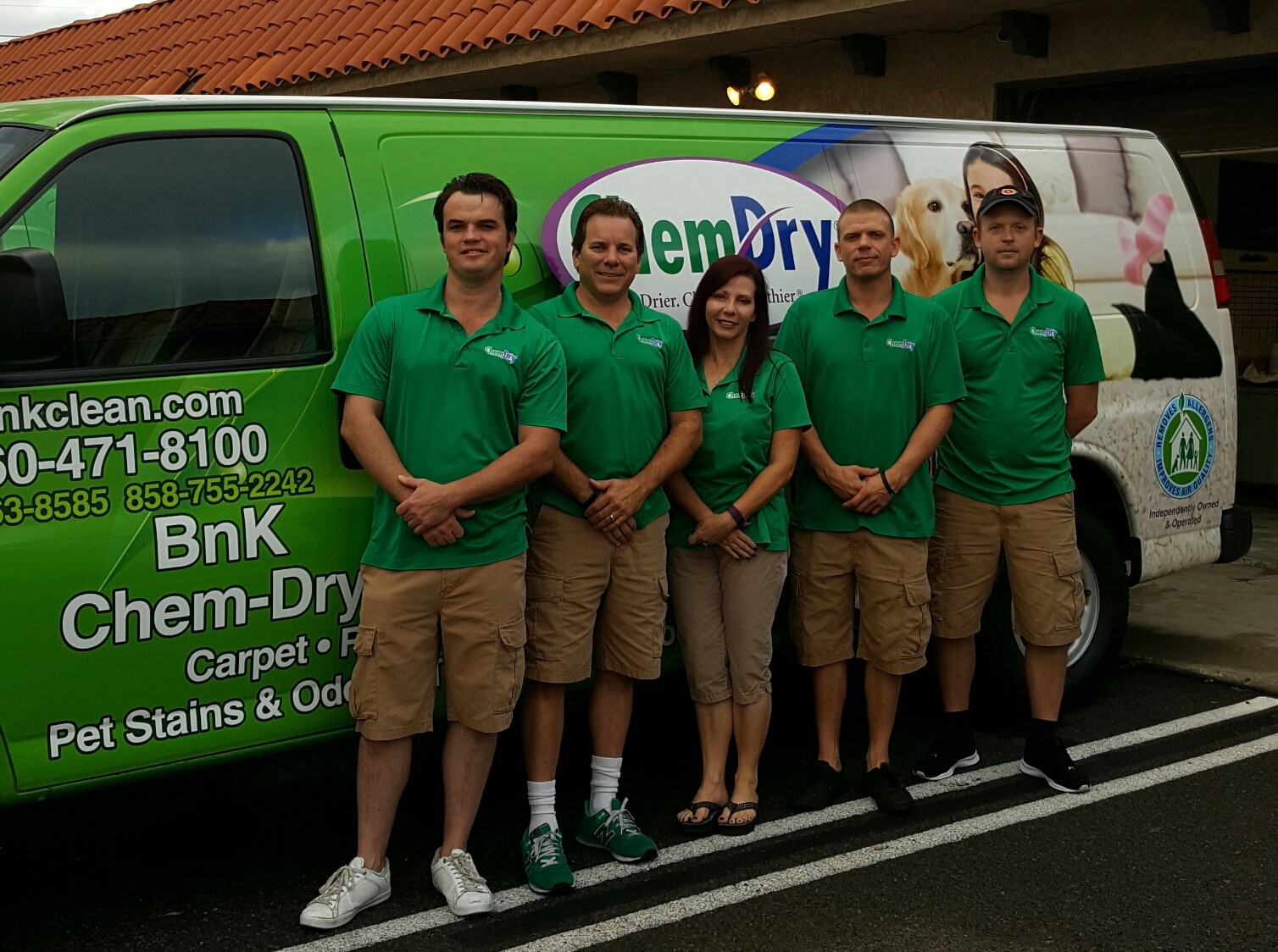 BNK Chem-Dry - Upholstery Cleaning Team Members